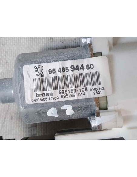 MOTOR ELEVALUNAS DELANTERO DERECHO PEUGEOT 407 - 238195