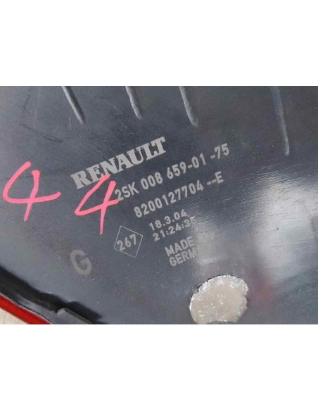 PILOTO TRASERO IZQUIERDO RENAULT SCENIC II (JM) - 195822