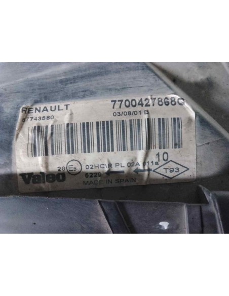 FARO DERECHO RENAULT MEGANE I FASE 2 CLASSIC (LA   ) - 215031