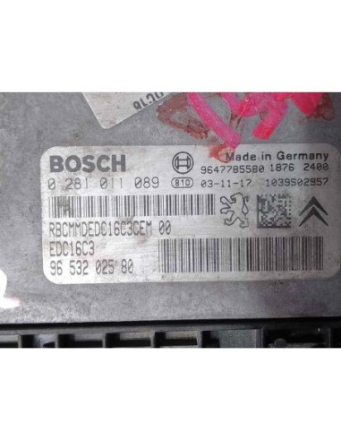 CENTRALITA MOTOR UCE PEUGEOT 206 - 214896