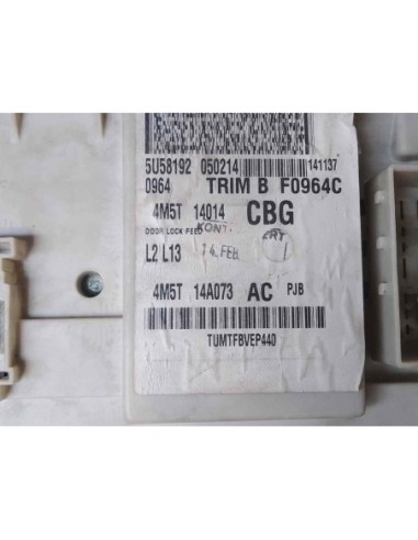 CAJA RELES / FUSIBLES FORD FOCUS BERLINA (CAP)...