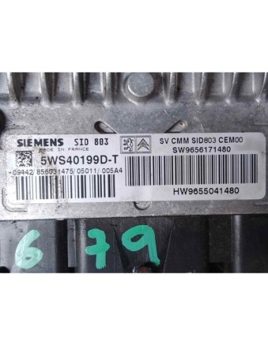 CENTRALITA MOTOR UCE CITROEN C5 BERLINA - 202186