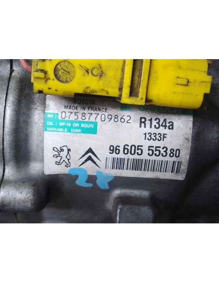 COMPRESOR AIRE ACONDICIONADO CITROEN C5 BERLINA - 245501