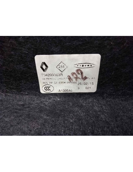 BANDEJA TRASERA RENAULT CAPTUR I - 195188