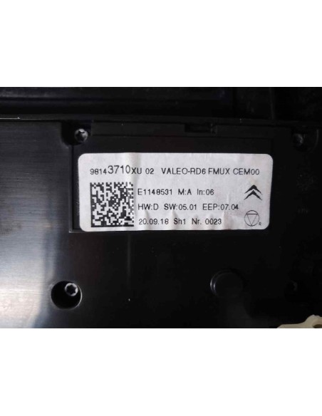 SISTEMA AUDIO / RADIO CD CITROEN C3 AIRCROSS - 195329