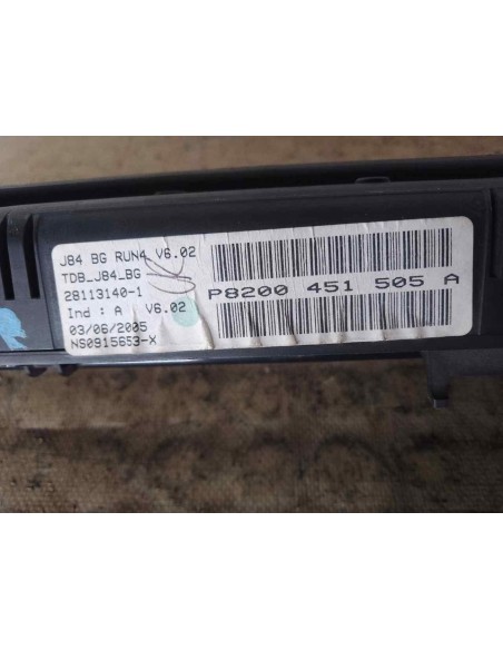 CUADRO INSTRUMENTOS RENAULT SCENIC II (JM) - 237030