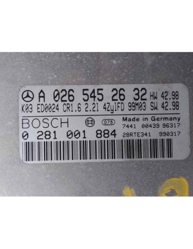 CENTRALITA MOTOR UCE MERCEDES-BENZ CLASE E (BM...