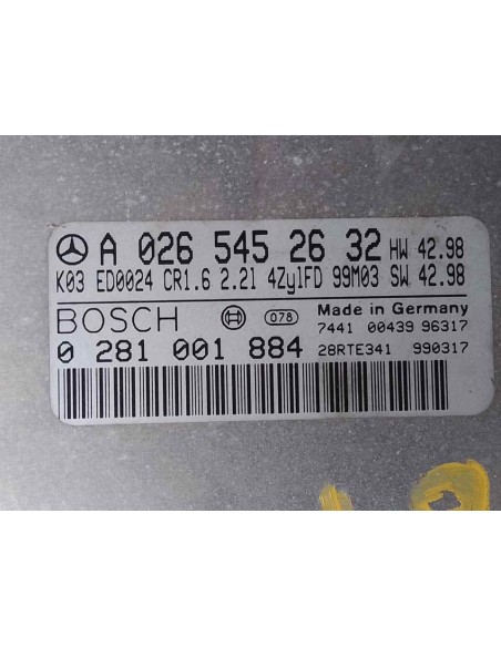 CENTRALITA MOTOR UCE MERCEDES-BENZ CLASE E (BM 210) BERLINA - 230623