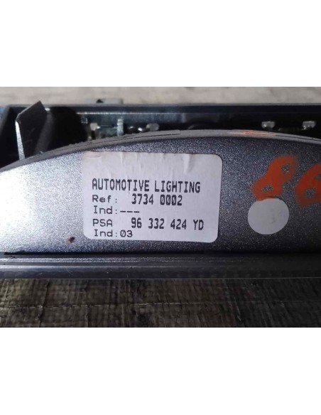 LUZ INTERIOR PEUGEOT 607 (S2) - 231252