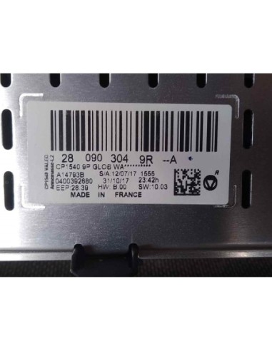 SISTEMA NAVEGACION GPS RENAULT MEGANE IV SPORT...