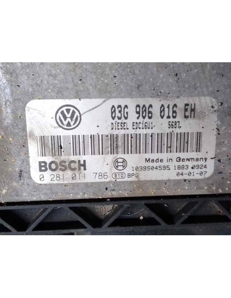 CENTRALITA MOTOR UCE VOLKSWAGEN TOURAN (1T1) - 192682