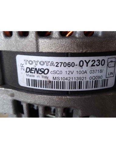 ALTERNADOR TOYOTA AURIS (E18) - 194762