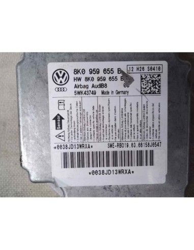 KIT AIRBAG AUDI A5 COUPE (8T) - 195888