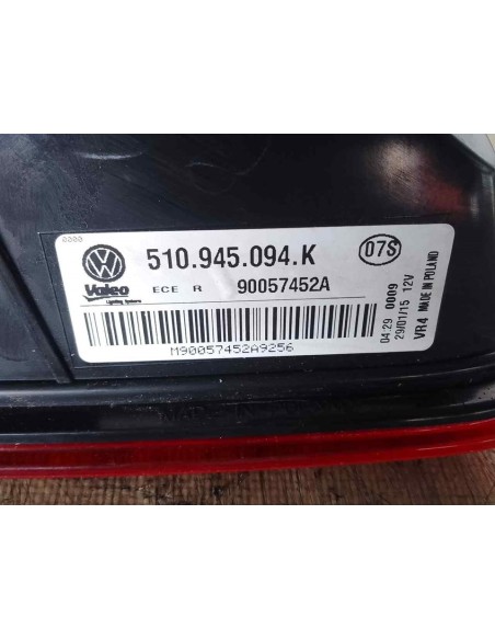 PILOTO TRASERO DERECHO INTERIOR VOLKSWAGEN GOLF SPORTSVAN VII (AM1)(12 2013) - 201809