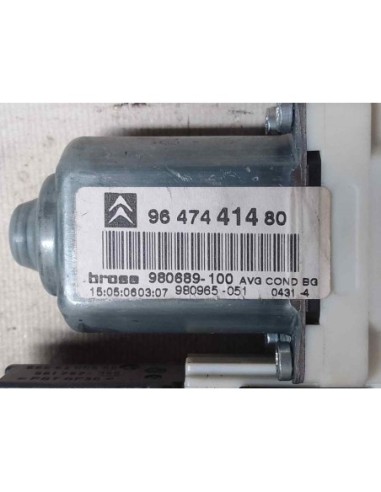 MOTOR ELEVALUNAS DELANTERO IZQUIERDO CITROEN C4...