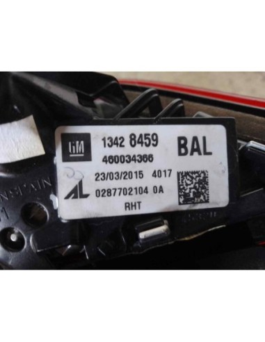 PILOTO TRASERO IZQUIERDO INTERIOR OPEL CORSA E...