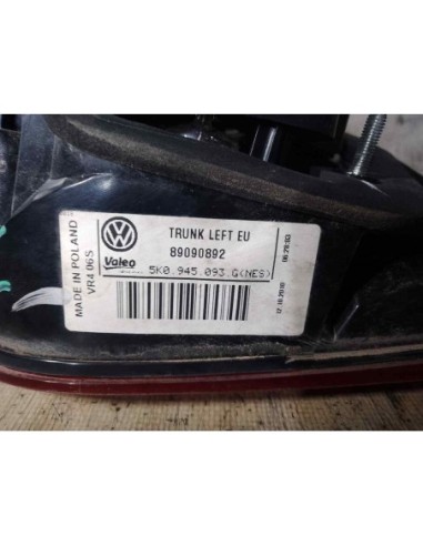 PILOTO TRASERO IZQUIERDO INTERIOR VOLKSWAGEN...