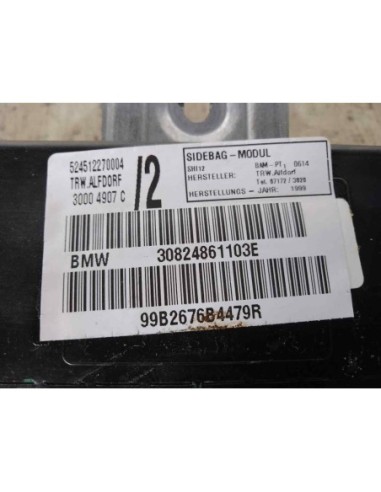 AIRBAG LATERAL IZQUIERDO BMW SERIE 3 BERLINA...