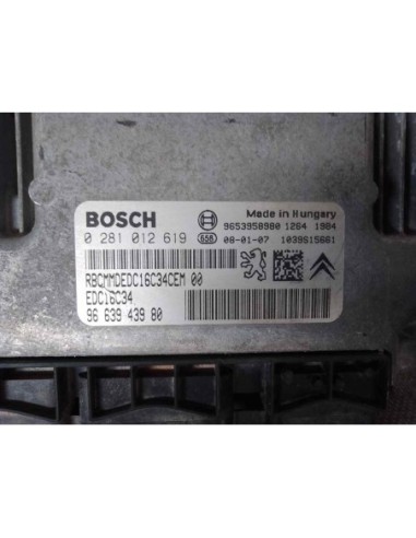 CENTRALITA MOTOR UCE CITROEN BERLINGO - 211951