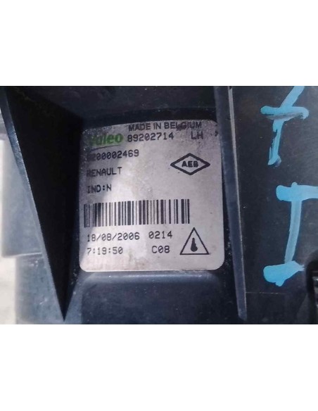 FARO ANTINIEBLA IZQUIERDO RENAULT CLIO III - 213107