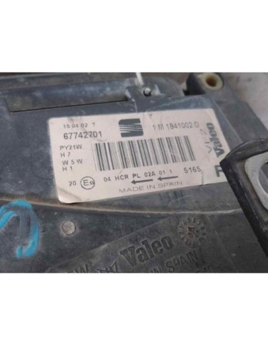 FARO DERECHO SEAT LEON (1M1) - 231753