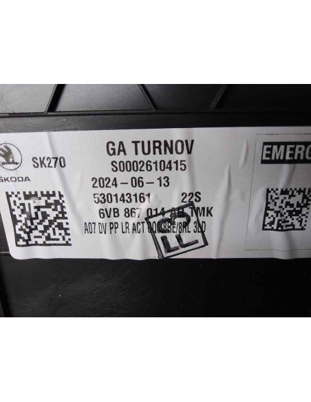 GUARNECIDO PUERTA DELANTERA DERECHA SKODA FABIA (PJ3) - 205239