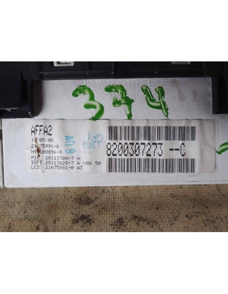 PANTALLA MULTIFUNCION RENAULT CLIO III - 247362