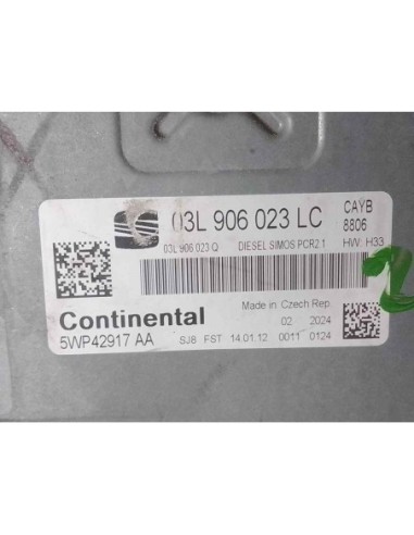 CENTRALITA MOTOR UCE SEAT IBIZA BERLINA (6J5) -...