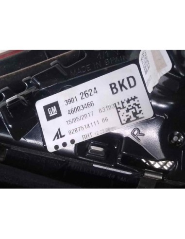 PILOTO TRASERO DERECHO INTERIOR OPEL CORSA E -...