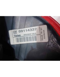 PILOTO TRASERO DERECHO OPEL CORSA C - 210011 2