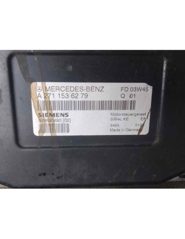CENTRALITA MOTOR UCE MERCEDES-BENZ CLK (BM 209)...