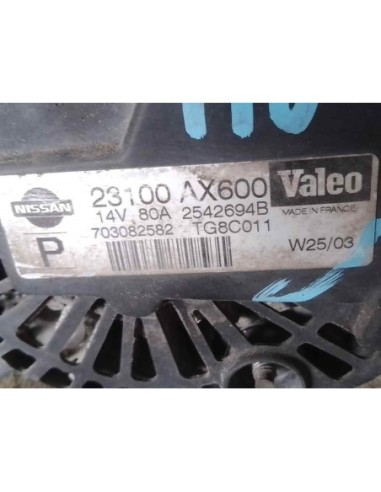 ALTERNADOR NISSAN MICRA (K12E) - 233689