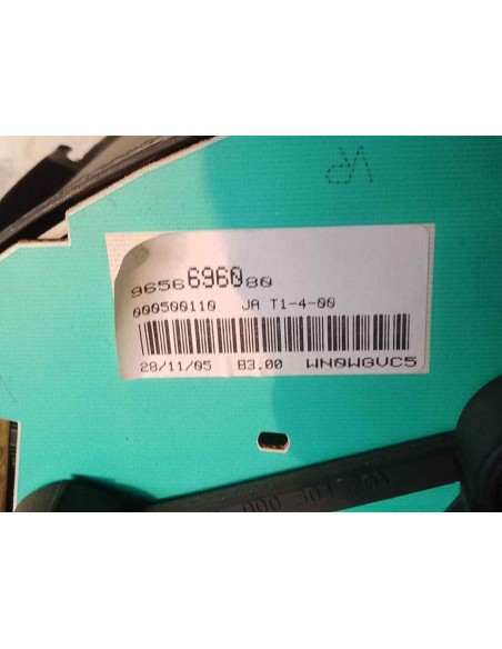 CUADRO INSTRUMENTOS PEUGEOT 206 - 214583