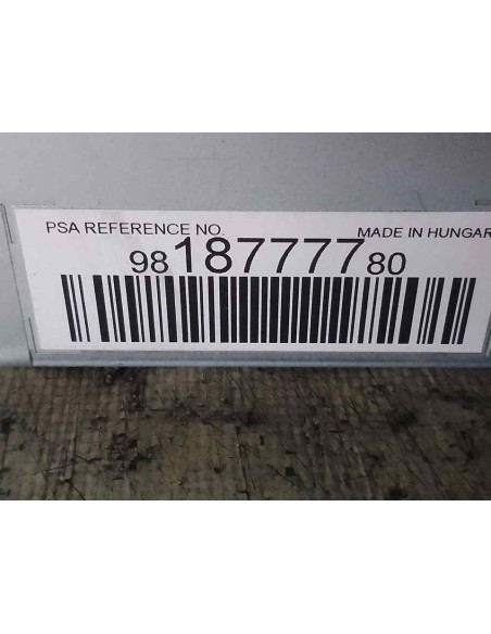 SISTEMA AUDIO / RADIO CD CITROEN C3 AIRCROSS - 195166