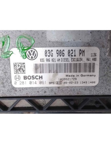 CENTRALITA MOTOR UCE VOLKSWAGEN GOLF V (1K1)(10...