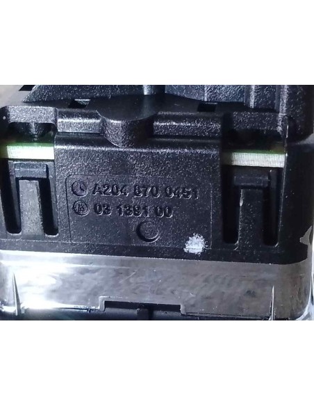 MANDO ELEVALUNAS DELANTERO DERECHO MERCEDES-BENZ CLASE C (BM 204) BERLINA - 199626