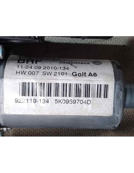 MOTOR ELEVALUNAS TRASERO DERECHO VOLKSWAGEN GOLF VI (5K1)(10 2008) - 207668