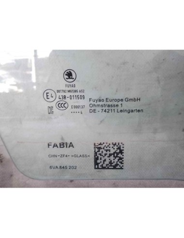 LUNA DELANTERA DERECHA SKODA FABIA (PJ3) - 205238