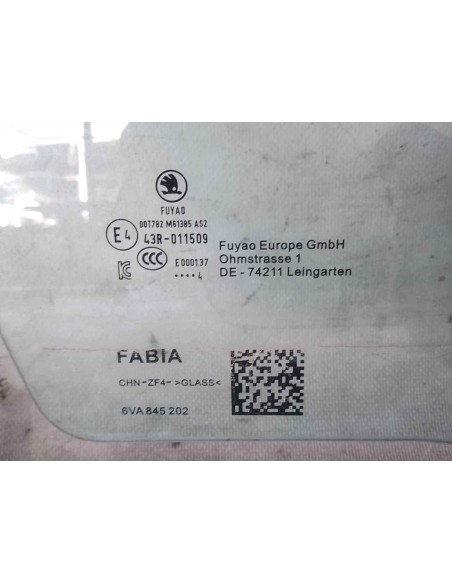 LUNA DELANTERA DERECHA SKODA FABIA (PJ3) - 205238