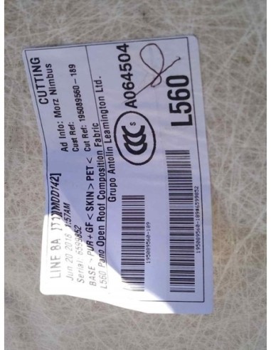 TECHO LAND ROVER RANGE ROVER VELAR - 198144