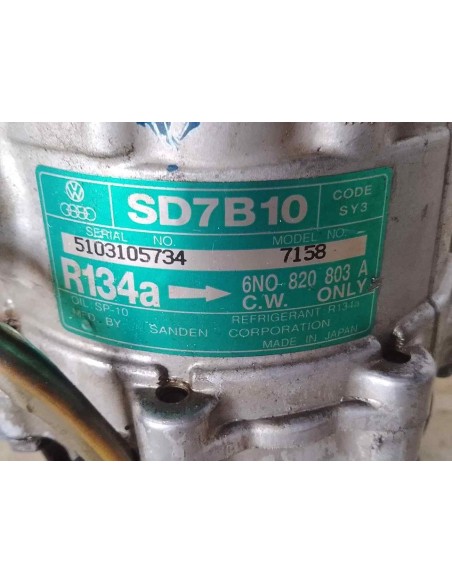 COMPRESOR AIRE ACONDICIONADO VOLKSWAGEN POLO III (6N1) - 247307