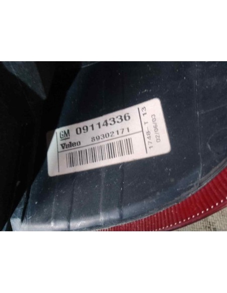 PILOTO TRASERO IZQUIERDO OPEL CORSA C - 210012