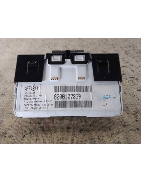 PANTALLA MULTIFUNCION RENAULT MEGANE II BERLINA 5P - 214508