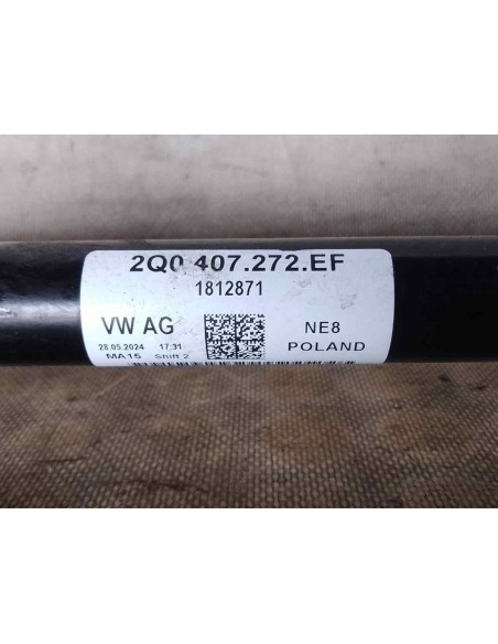 TRANSMISION DELANTERA DERECHA SKODA FABIA (PJ3) - 205206