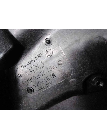 ELEVALUNAS DELANTERO DERECHO VOLKSWAGEN GOLF VI (5K1)(10 2008) - 205857
