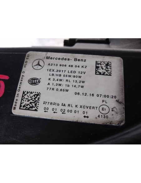 FARO DERECHO MERCEDES-BENZ CLASE E (BM 213) BERLINA - 213220
