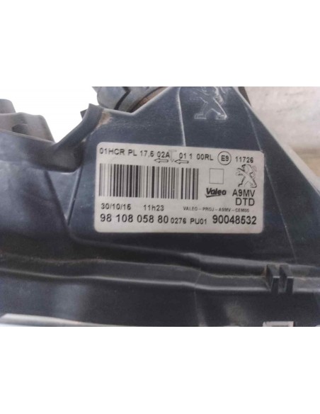 FARO DERECHO PEUGEOT 208 - 231040