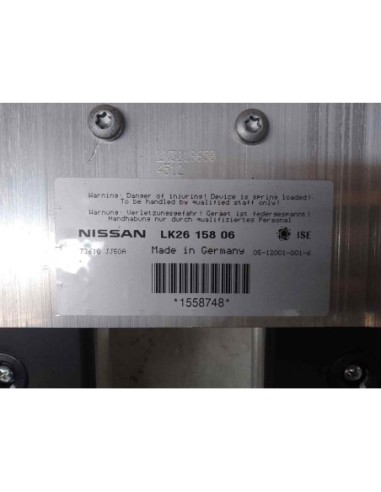 AIRBAG CORTINA TRASERO DERECHO INFINITI Q60...