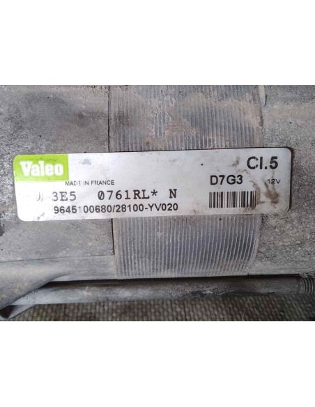 MOTOR ARRANQUE CITROEN C4 BERLINA - 192326