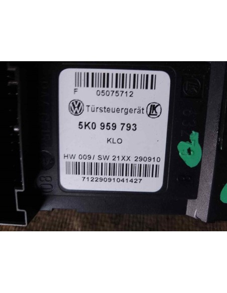 MOTOR ELEVALUNAS DELANTERO IZQUIERDO VOLKSWAGEN GOLF VI (5K1)(10 2008) - 205881